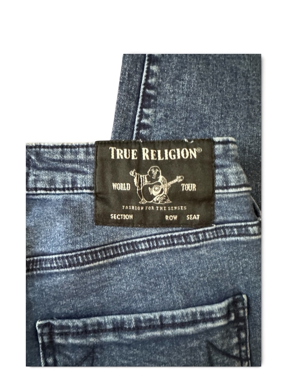 True Religion Jennie Curvy Mid Rise Skinny Jeans Size 32
